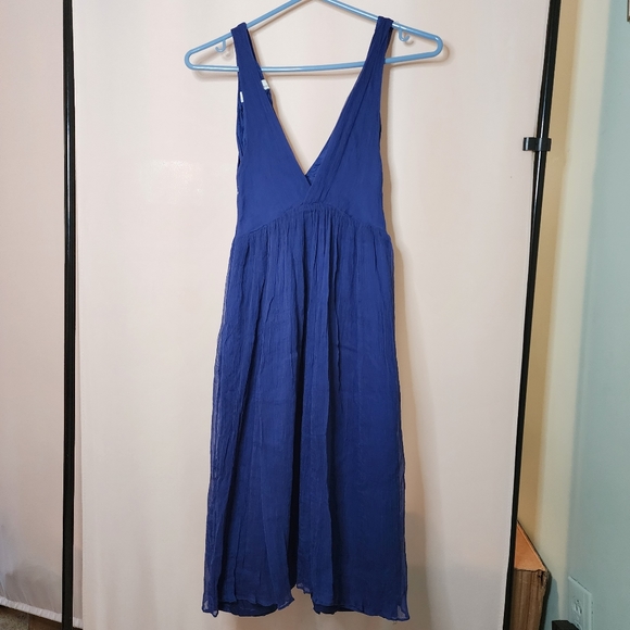 Zara Blue cocktail mini dress - Picture 2 of 8